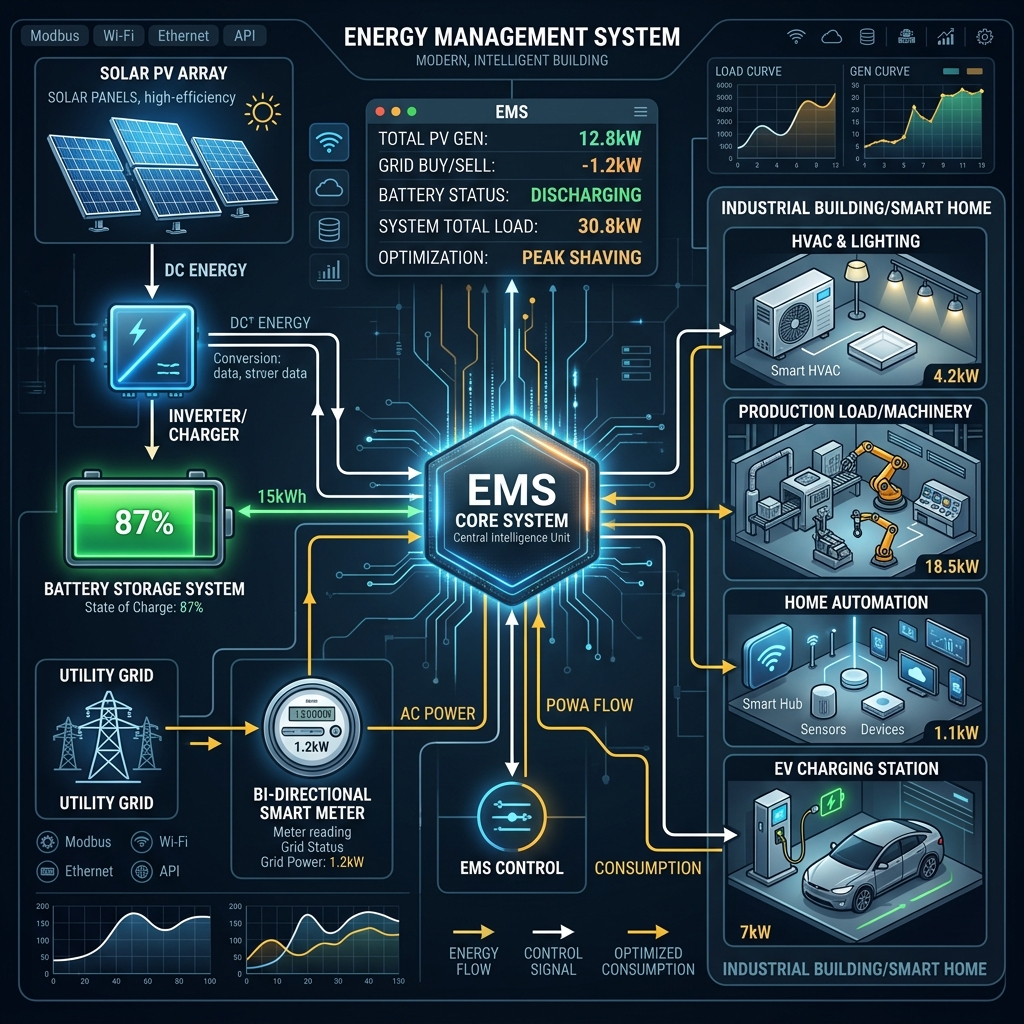 Energy Management System Diagram